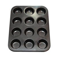 قالب کیک مافین 12خانه تفلون - Image 3