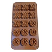 قالب سیلیکونی شکلات طرح حبابی